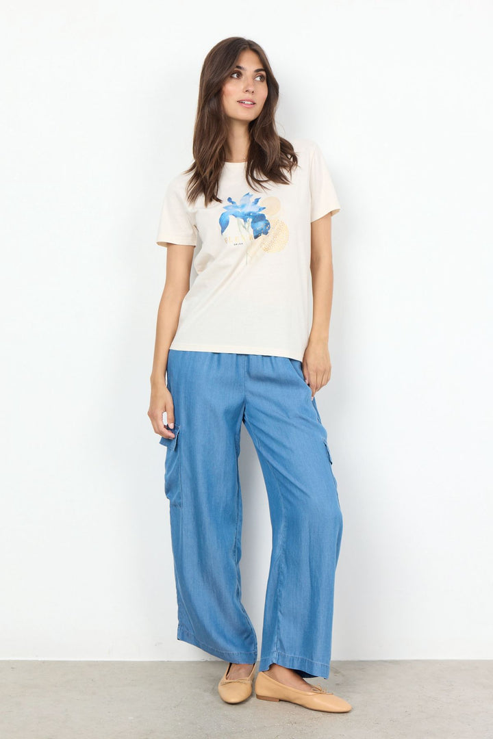 Soyaconcept Damen T-Shirt Baumwolle