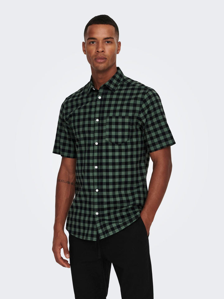 ONLY Oxford Hemd Herren Slim Fit