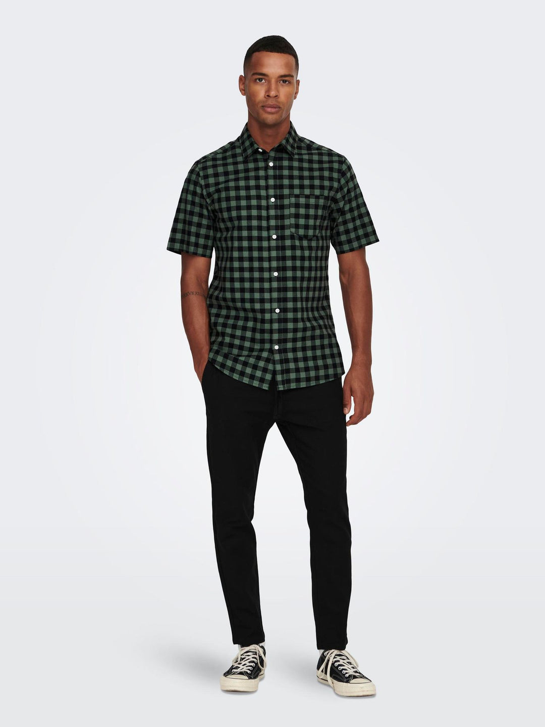 ONLY Oxford Hemd Herren Slim Fit