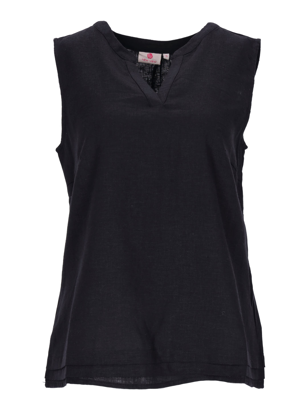 New View Damen T-Shirt Leinen