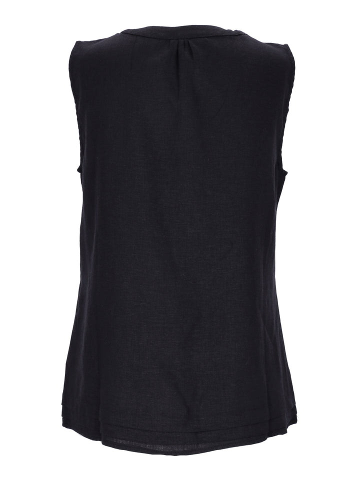 New View Damen T-Shirt Leinen