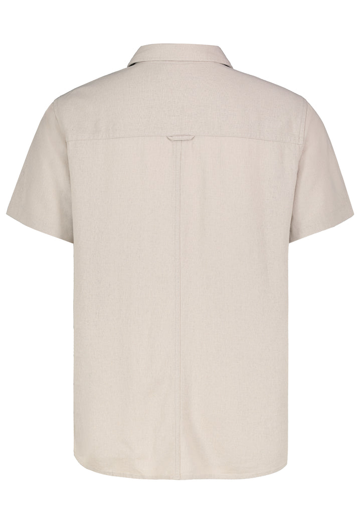 Authentic Style Leinen-Viskose Hemd kurzarm