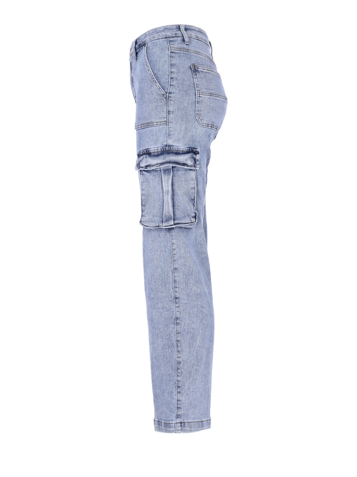 Splash of Color Worker Bootcut Jeans