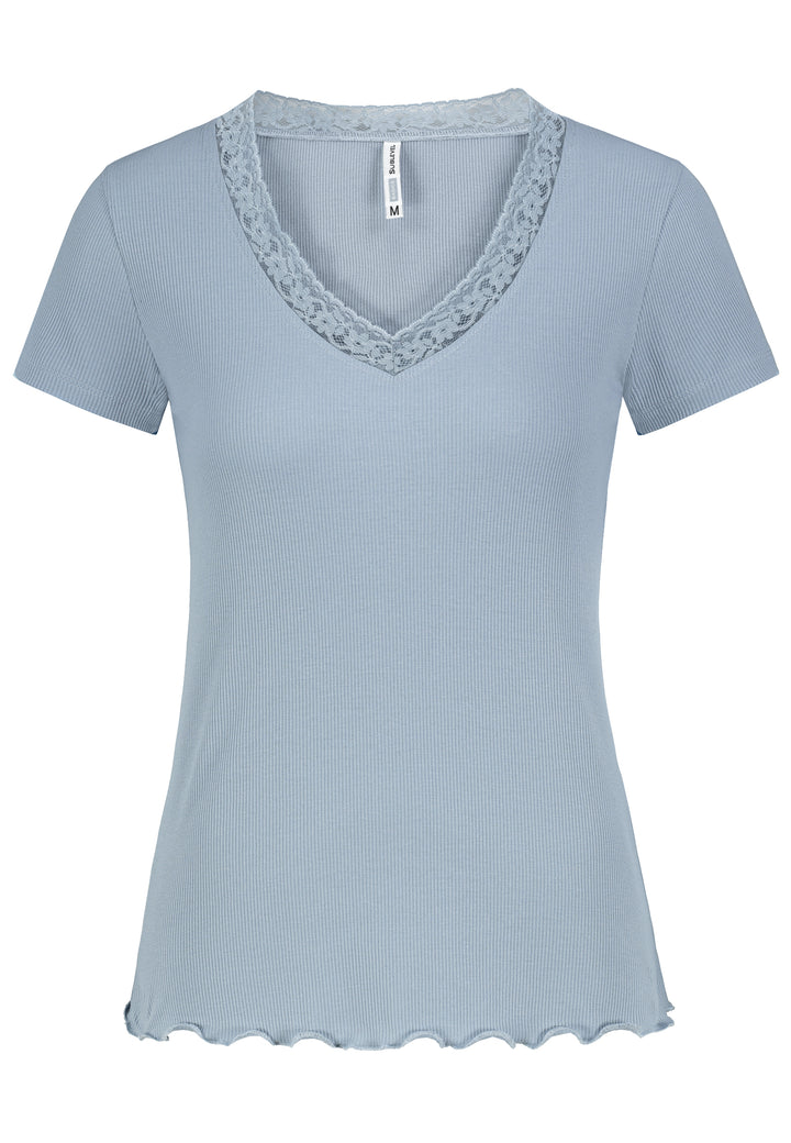 Authentic Style Damen T-Shirt V-Ausschnitt