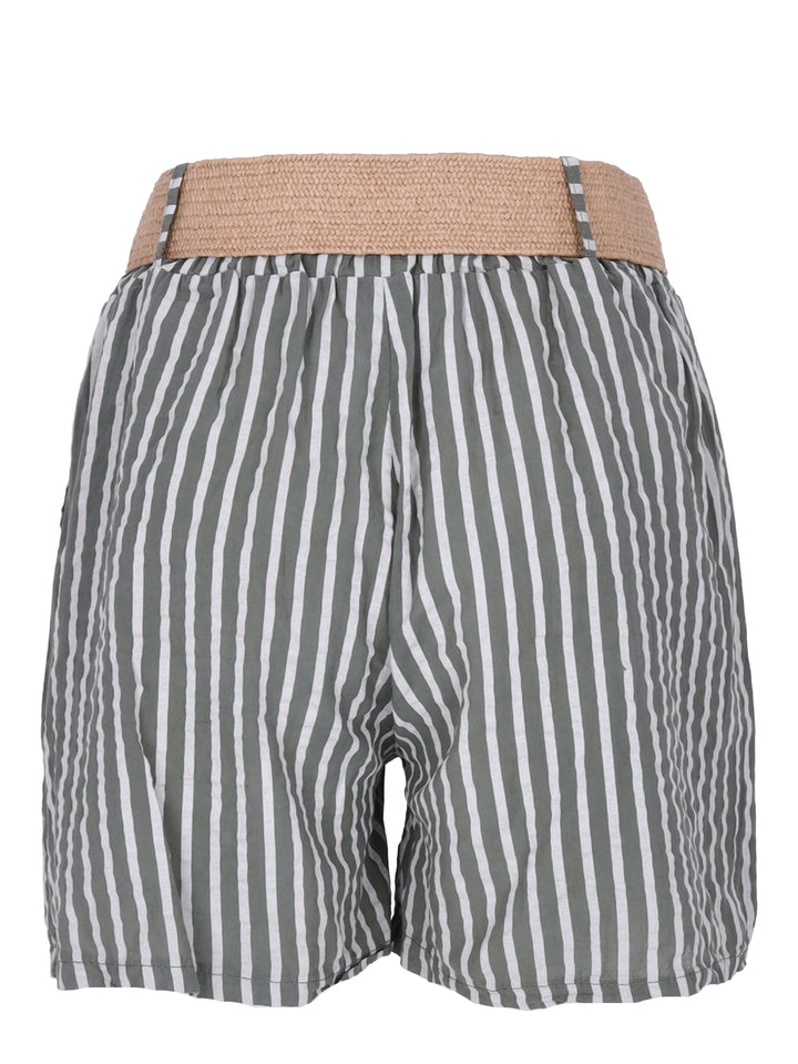 Splash of Color Shorts Damen gestreift