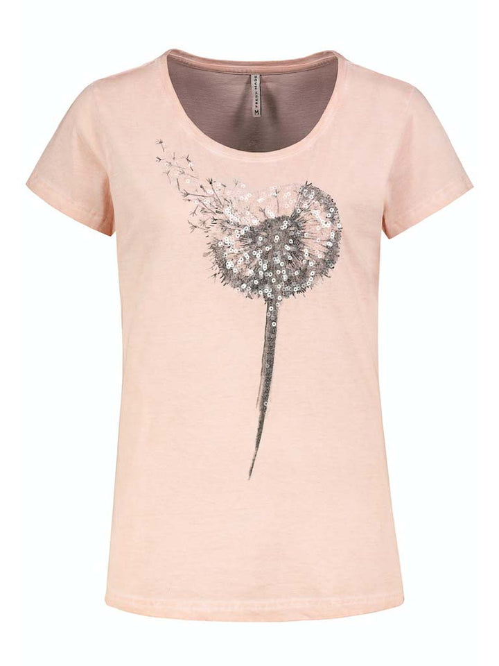 Authentic Style Damen T-Shirt Pusteblume