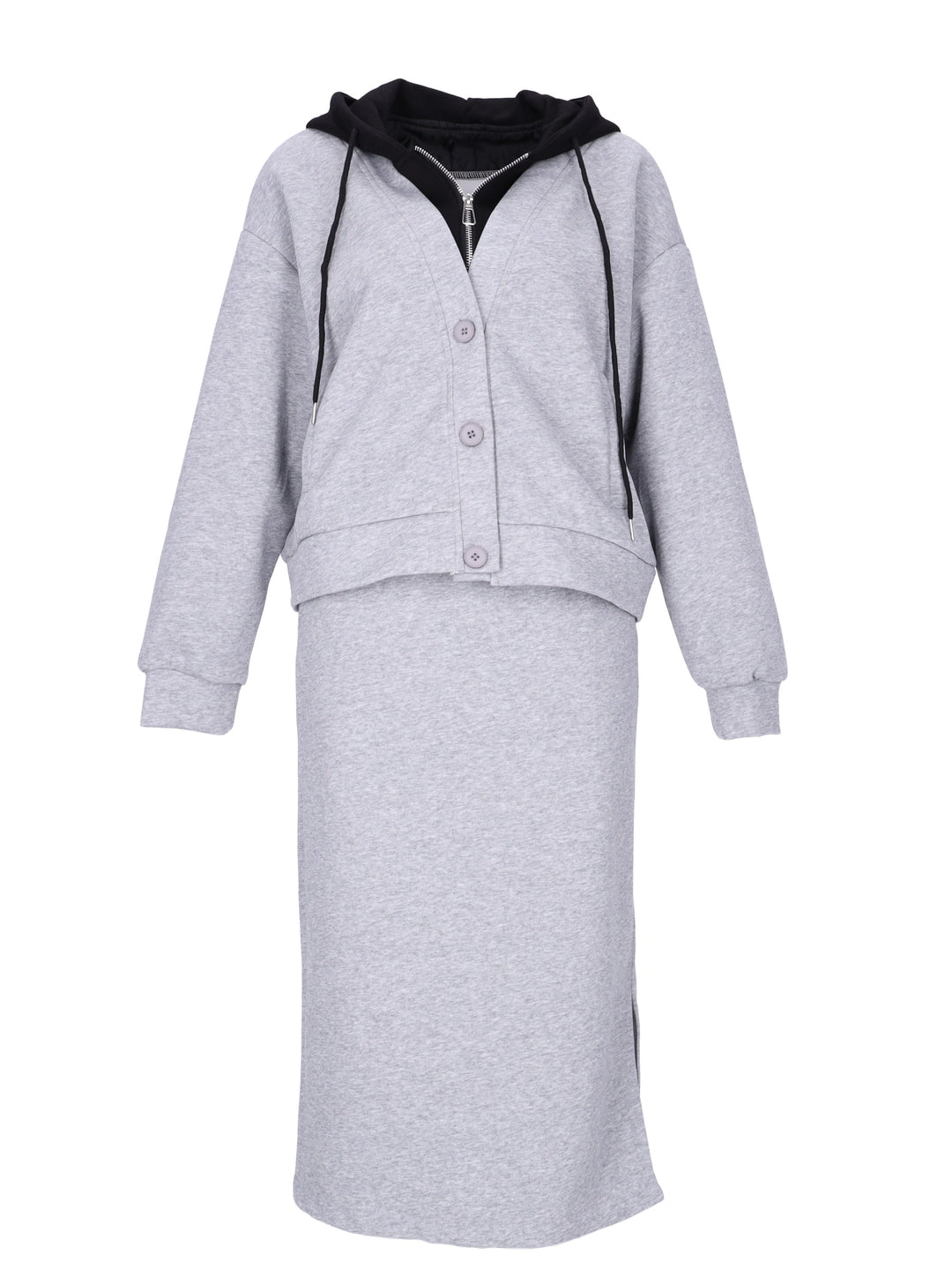 Splash of Color Rock und Sweatjacke Set