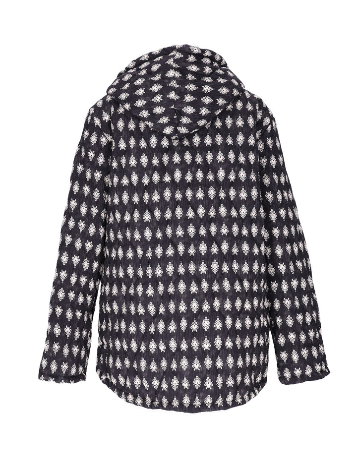 Splash of Color Steppjacke mit Kapuze