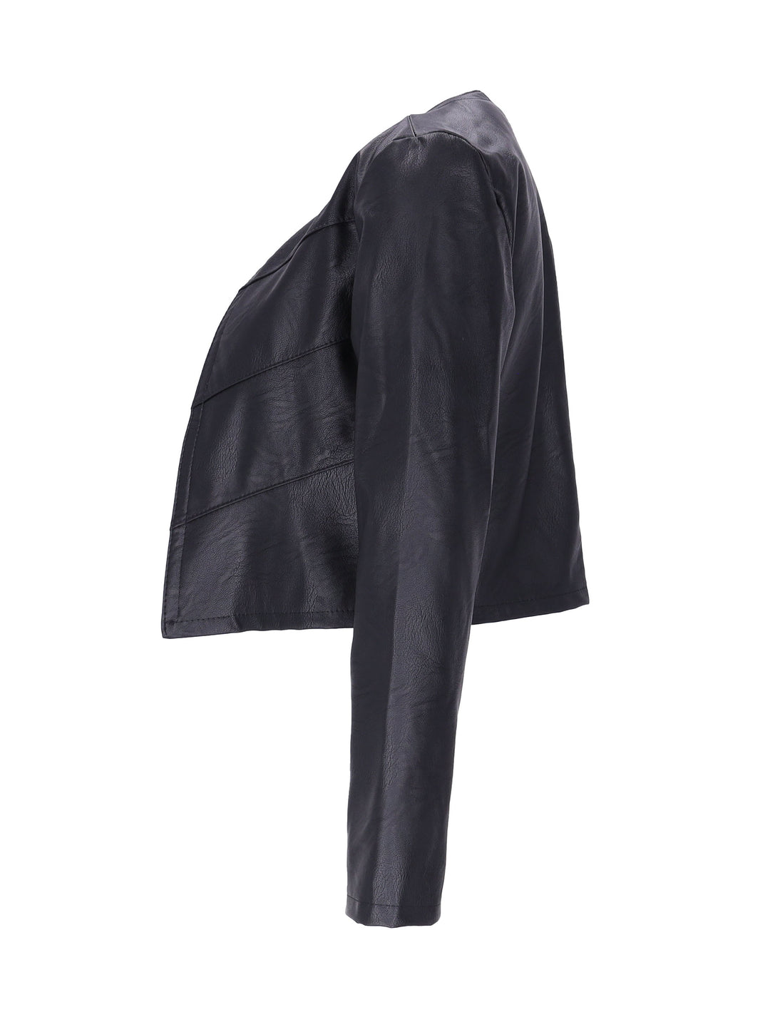 Splash of Color Fakeleder Kurzjacke