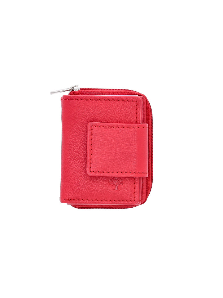 Mini-Geldbörse Splash of Color Leder