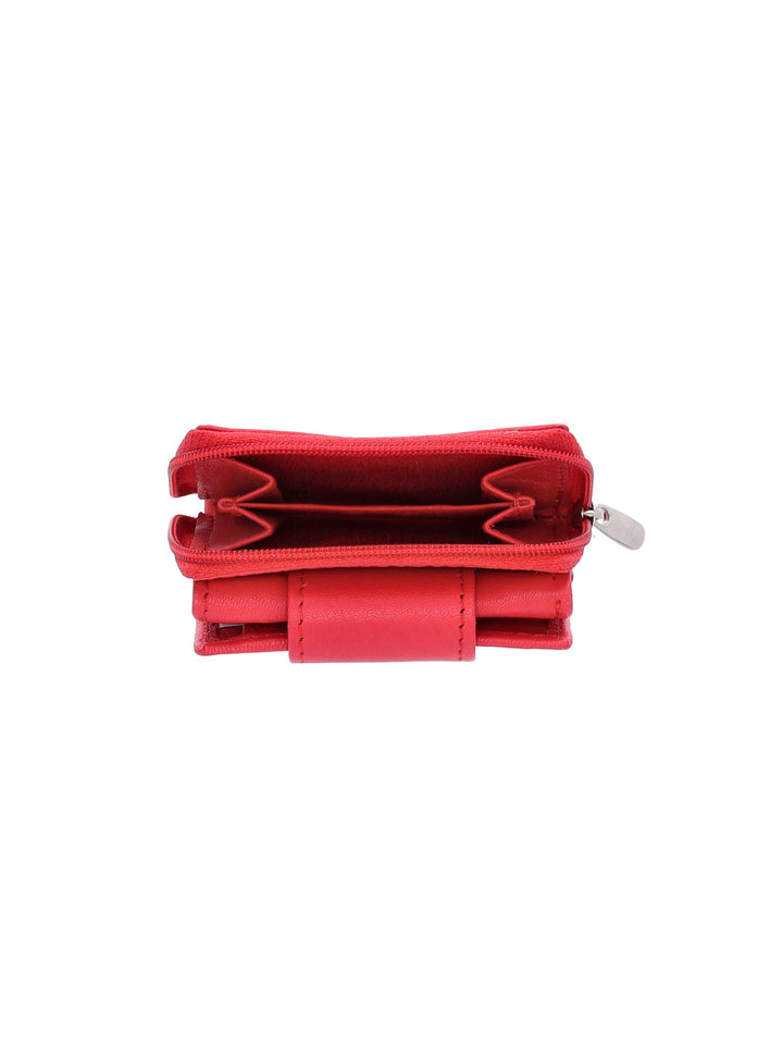 Mini-Geldbörse Splash of Color Leder