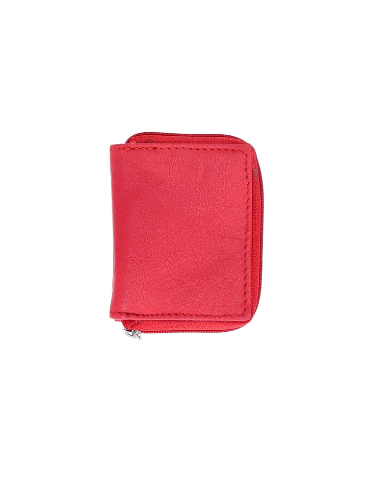 Mini-Geldbörse Splash of Color Leder